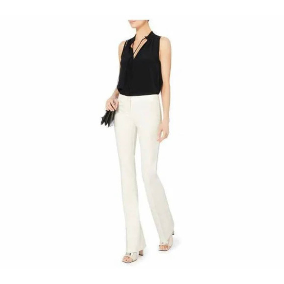 NWT $750 Derek Lam pants trousers Womens Alana Flare Leg Pant Italian sz. 48